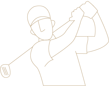 golfer silhouette
