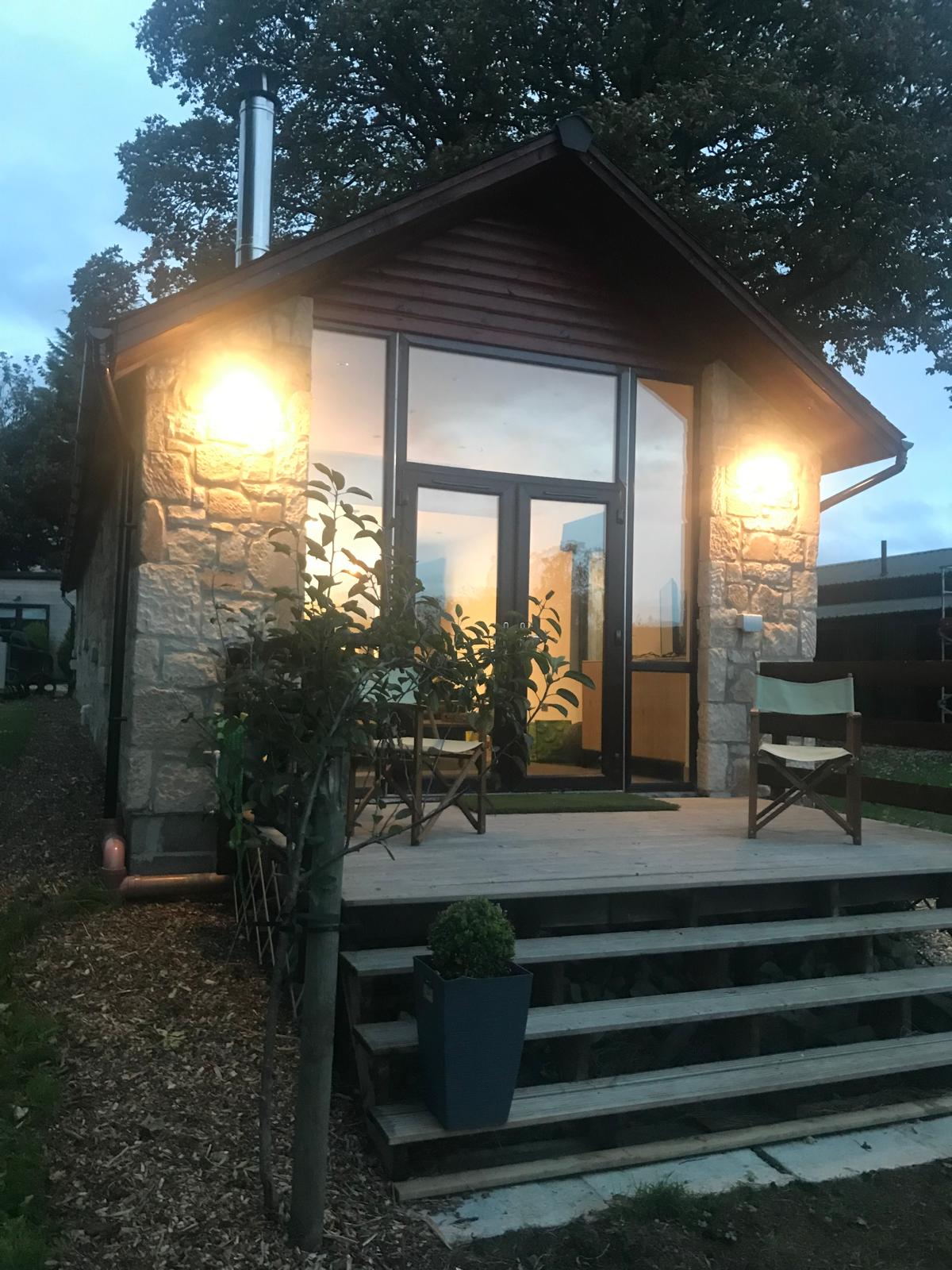 entry of "The Stables" gite in Balmore, scotland