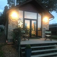 entry of "The Stables" gite in Balmore, scotland